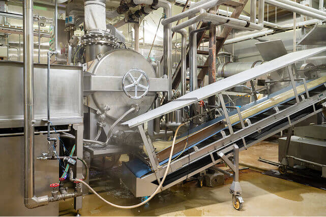 蒸練機の全体写真