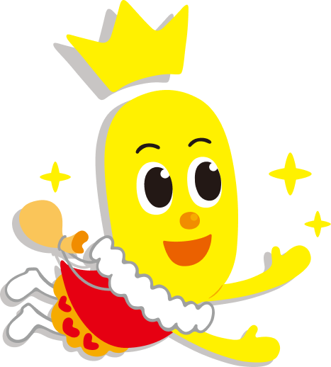 右を向いて飛んでいるターン王子