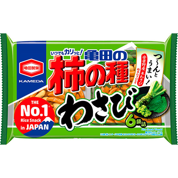 190g 亀田の柿の種 6袋詰 | 亀田製菓株式会社