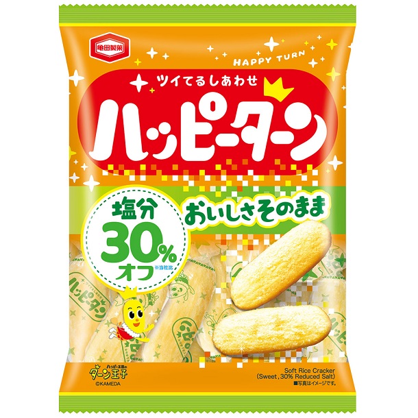 超特価激安 亀田製菓 パウダー250％ハッピーターン 53g×10袋